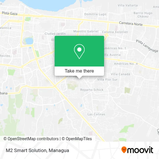 M2 Smart Solution map