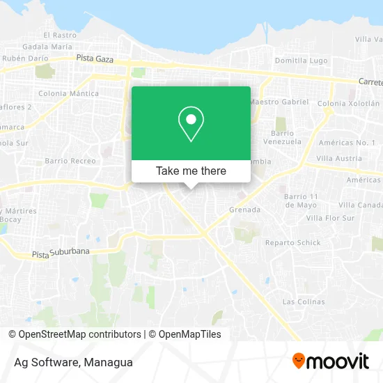 Ag Software map
