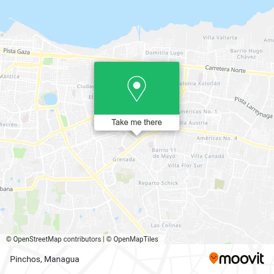 Pinchos map
