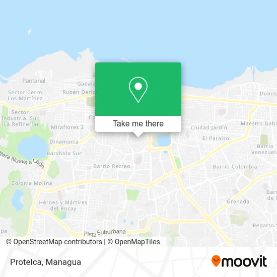 Protelca map
