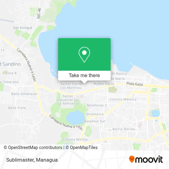 Sublimaster map