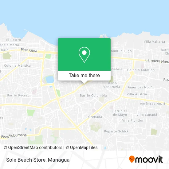 Sole Beach Store map