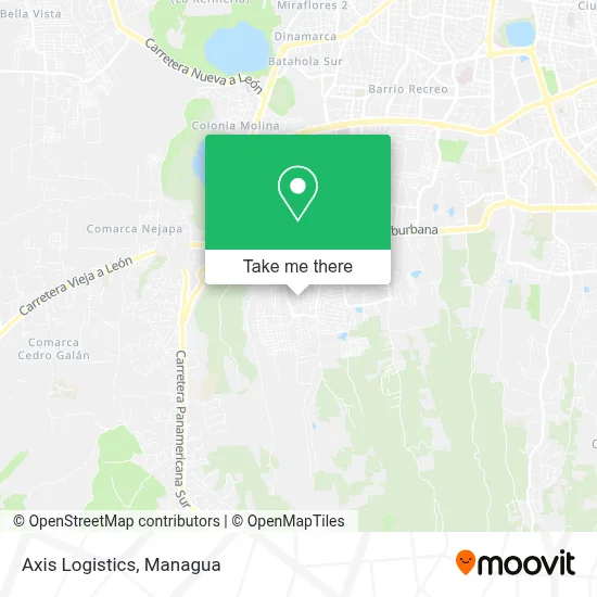 Axis Logistics map