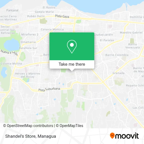 Shandel's Store map