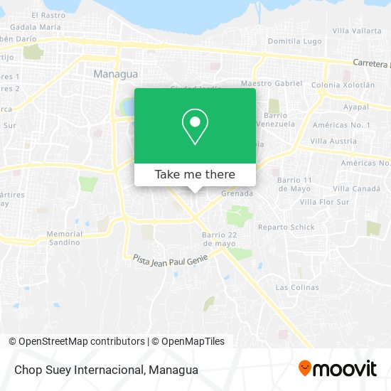 Chop Suey Internacional map