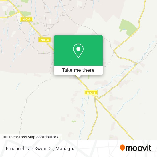 Emanuel Tae Kwon Do map