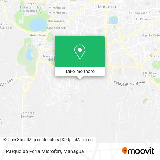 Parque de Feria Microfer! map