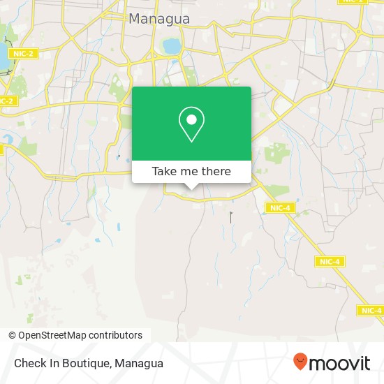 Check In Boutique map