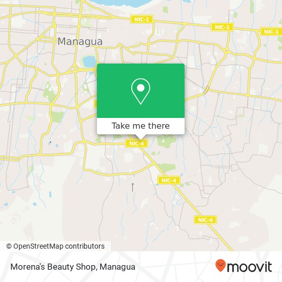 Morena's Beauty Shop map