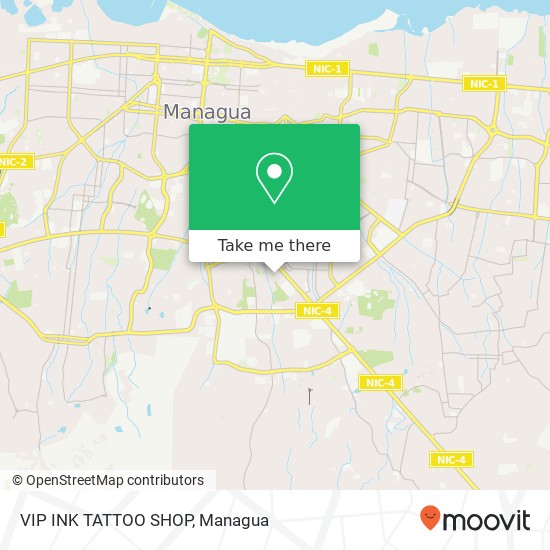 VIP INK TATTOO SHOP map