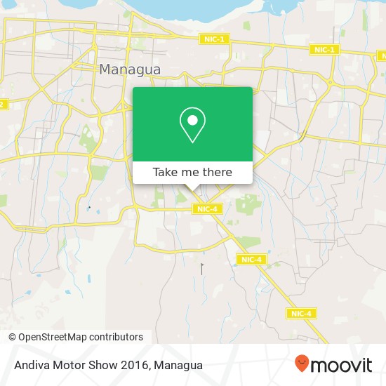 Andiva Motor Show 2016 map