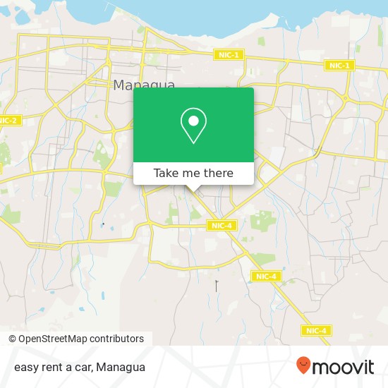 easy rent a car map