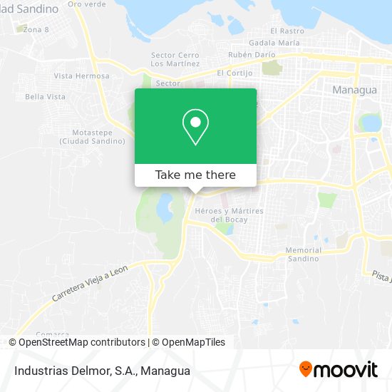 Industrias Delmor, S.A. map