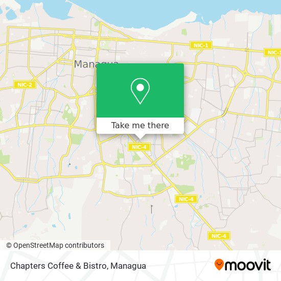 Chapters Coffee & Bistro map