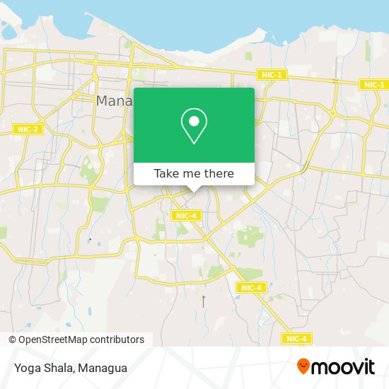 Yoga Shala map
