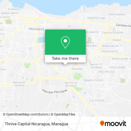 Thriive Capital-Nicaragua map