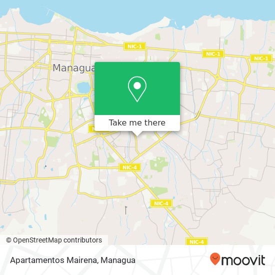 Apartamentos Mairena map