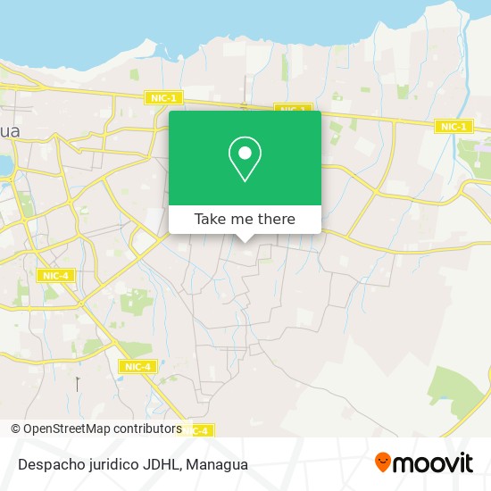 Despacho juridico JDHL map