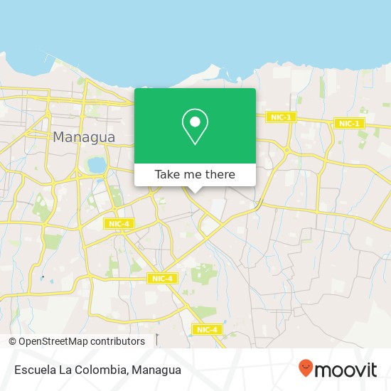 Escuela La Colombia map