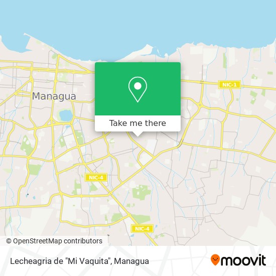 Lecheagria de "Mi Vaquita" map