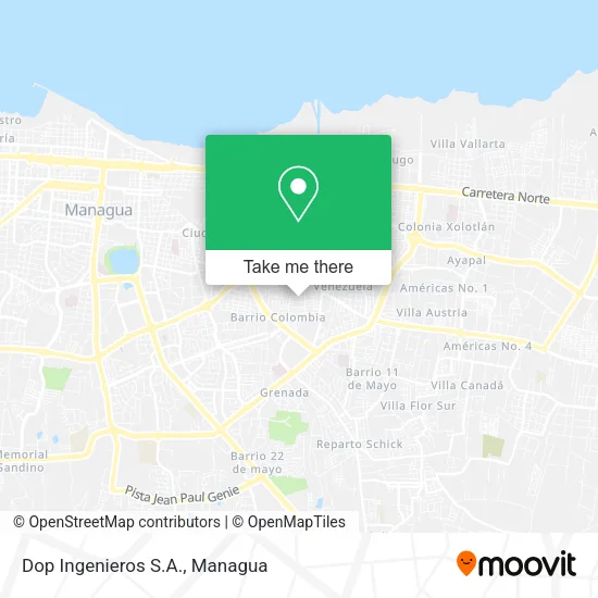 Mapa de Dop Ingenieros S.A.