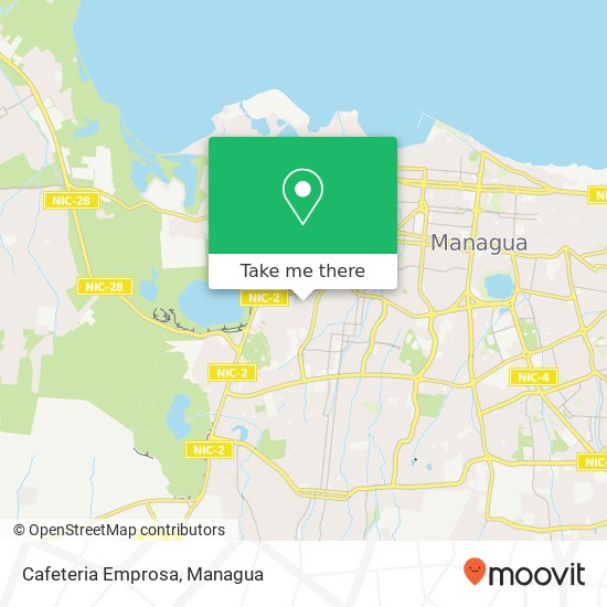 Cafeteria Emprosa map