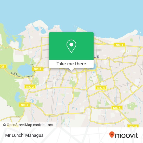 Mr Lunch map