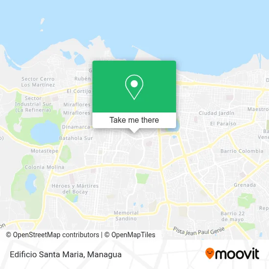 Edificio Santa Maria map