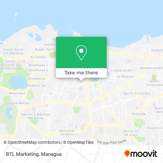 BTL Marketing map