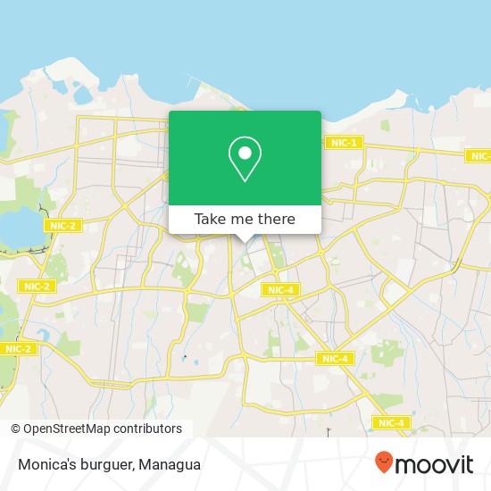 Monica's burguer map