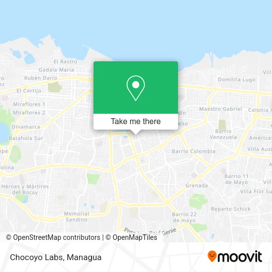Mapa de Chocoyo Labs