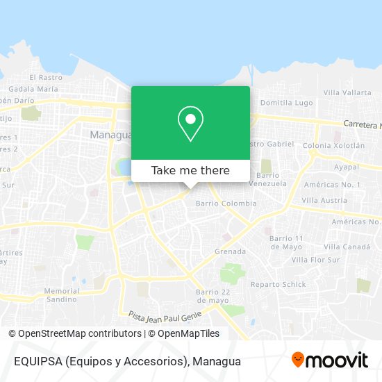 EQUIPSA (Equipos y Accesorios) map