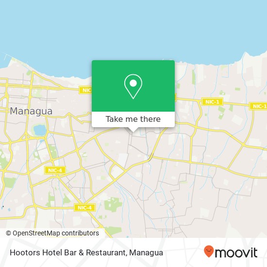 Hootors Hotel Bar & Restaurant map
