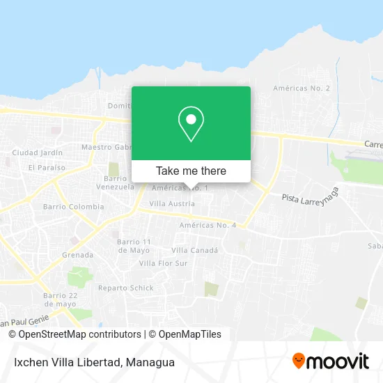 Mapa de Ixchen Villa Libertad