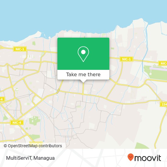 MultiServiT map