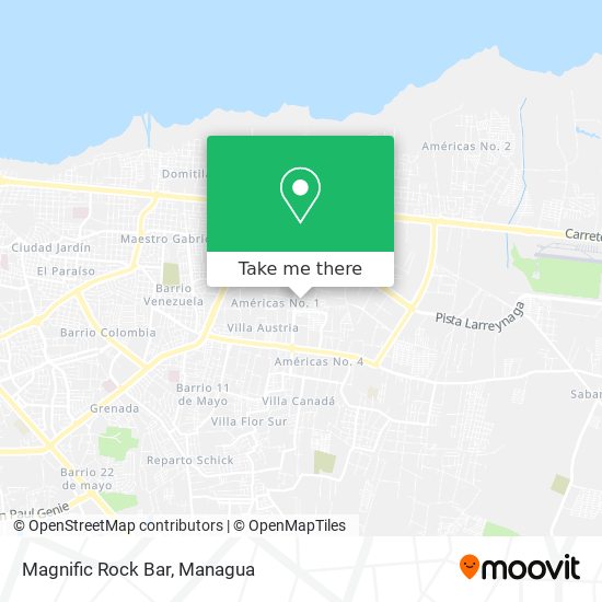 Magnific Rock Bar map