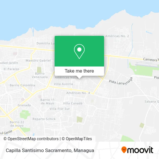 Capilla Santisimo Sacramento map