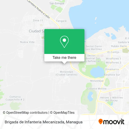 Mapa de Brigada de Infanteria Mecanizada