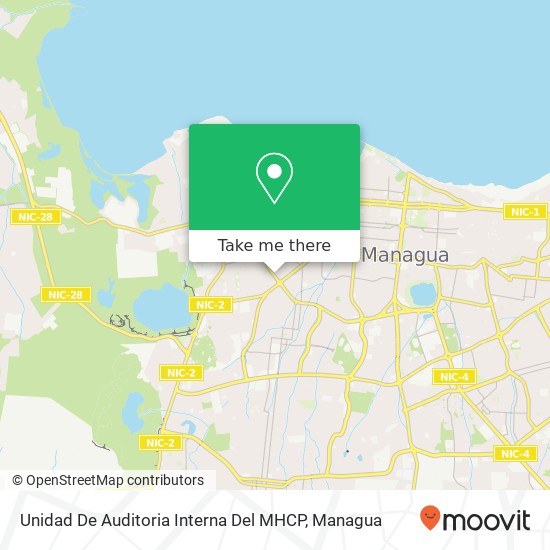 Unidad De Auditoria Interna Del MHCP map
