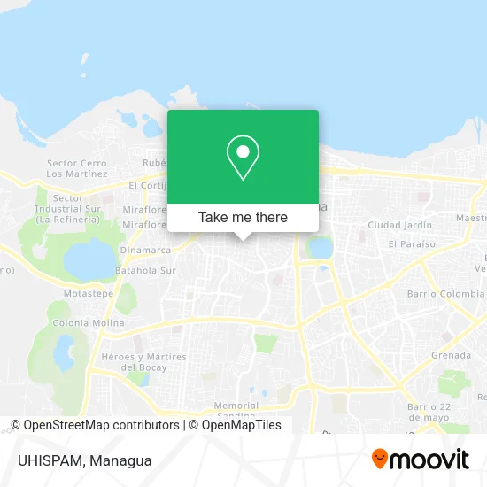 Mapa de UHISPAM