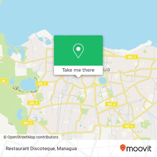 Restaurant Discoteque map