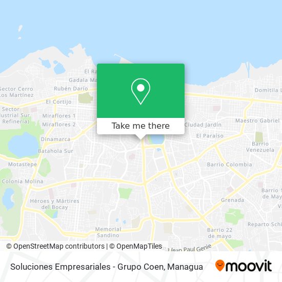 Soluciones Empresariales - Grupo Coen map