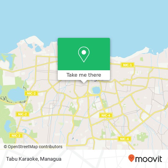 Tabu Karaoke map