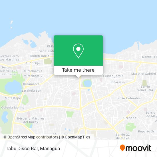 Tabu Disco Bar map