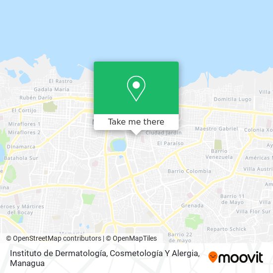 Instituto de Dermatología, Cosmetología Y Alergia map