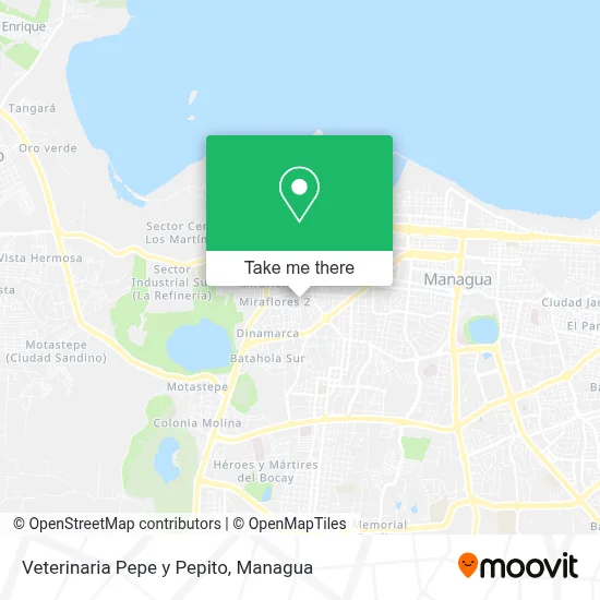Veterinaria Pepe y  Pepito map