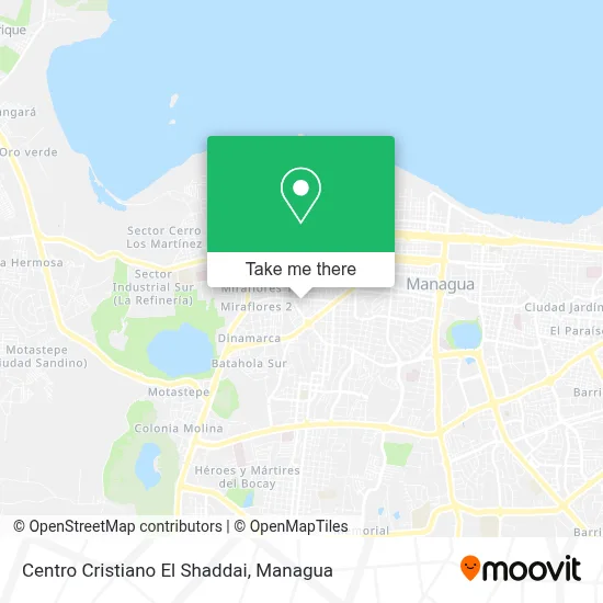 Centro Cristiano El Shaddai map