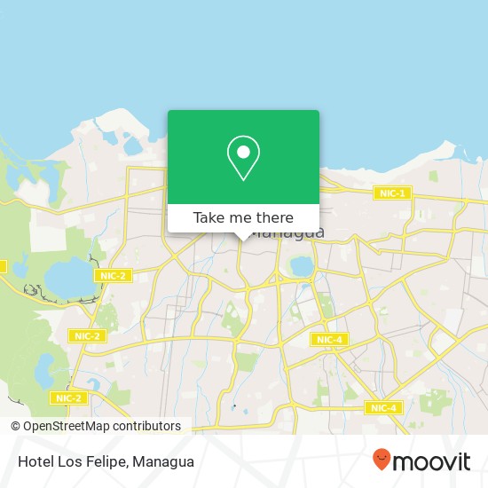 Hotel Los Felipe map