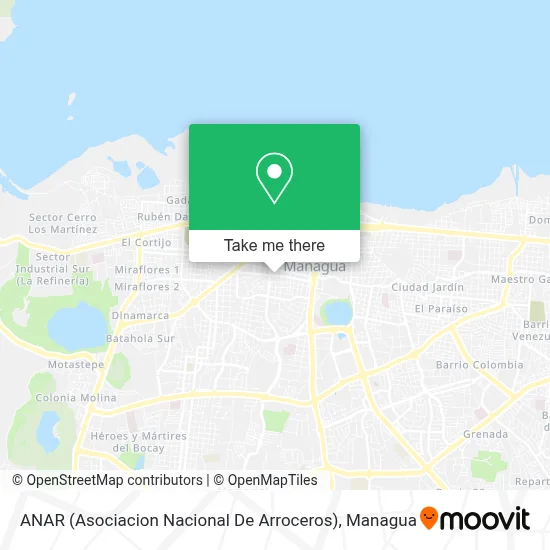 ANAR (Asociacion Nacional De Arroceros) map