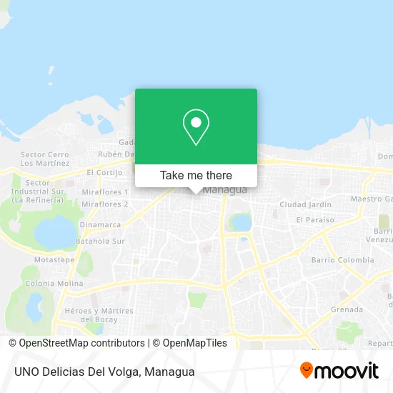 UNO Delicias Del Volga map